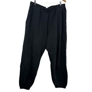 Entire Studios  Sweat Pants Mens 2XL Black Heavy Organic Cotton 34x30 *
